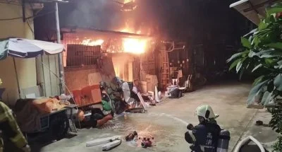 快訊／高雄透天竄惡火！「熊熊烈火」畫面曝