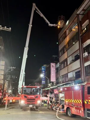 吸煙釀死亡火警！　新竹5樓建築失火1名行動不便男燒死