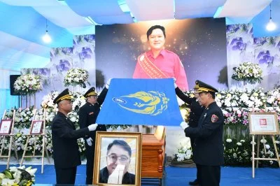 永懷英烈！南投消防伍程嶸分隊長公祭　追晉二線一星、各界送最後一程
