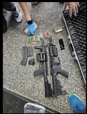 毒品案溯源追查起出兩把長槍大批子彈！　火力強大辦案人員直呼意外