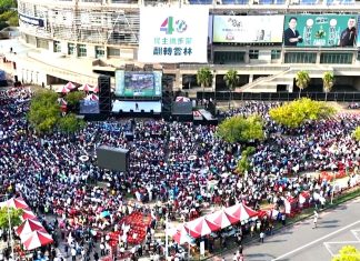 劉建國競總聲嘶翻轉雲林 張嘉郡廟口開講立足雲林