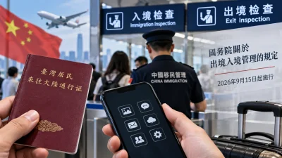 中國出入境新規今上路！台灣人赴陸注意　電子數據、限制出境規定一次看