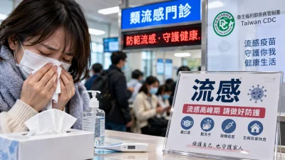 流感疫情升溫！單週13.6萬人就醫、21死創本季新高　中秋恐衝16萬人次