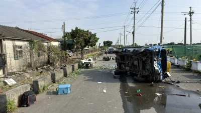 雲林母親騎車載兩子上學途中車禍死亡！　兩子重傷送醫