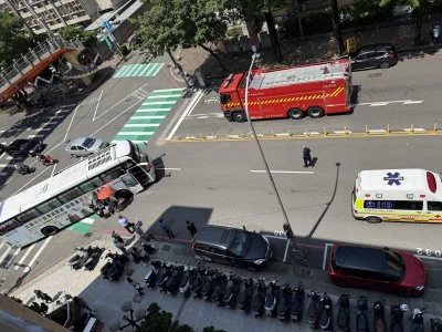 台中婦人遭公車輾過OHCA！　送醫急救中
