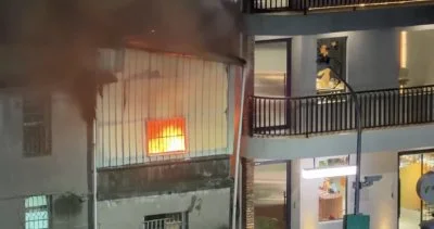 快訊／高雄鬧區火警！住宅竄出火煙「警消搶救中」