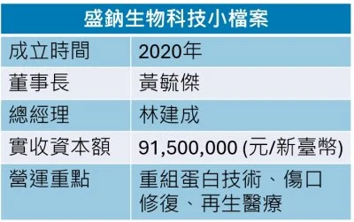 盛鈉重組蛋白技術布局毛髮健康市場  臨床前試驗展現新藥開發潛力　韓國人體試驗回饋滿意　