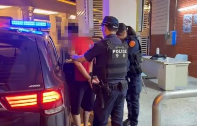 路倒救護現場突爆衝突！男子涉攻擊4人　花蓮警當場逮捕送辦