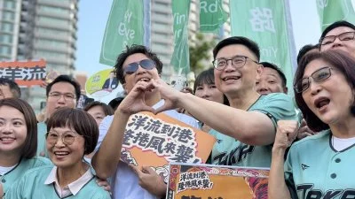 藍綠同日高雄大車拚！賴瑞隆嗆柯志恩、蔣萬安：走出同溫層來辯