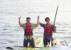 「洋流」吹進高雄港!賴瑞隆帶沈伯洋走英雄路 人潮擠爆現場