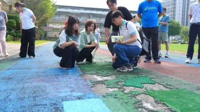 台中5校跑道球場待整建　何欣純偕議員會勘爭取2983萬元改善