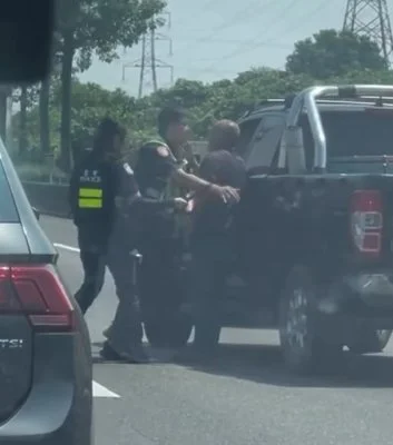 國道GTA！　員警攔停酒駕男
