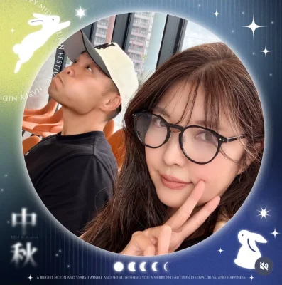 相馬茜51歲淡妝照曝光　狀態超好！李玖哲中秋曬妻放閃