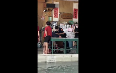 真的喝茫了！台中男吃完蝦醉稱「蝦沒上」狂盧店員　警壓制管束3小時