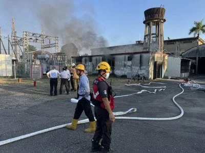 快訊／台南紡織廠傳意外！「高壓變電箱起火」1員工觸電身亡