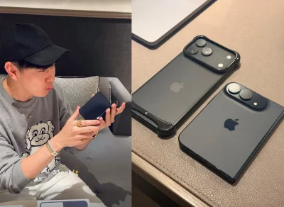 林俊傑搶先開箱iPhone Duo！實測新機「脫口一個字」